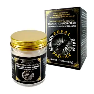 Crema para el alivio del dolor muscular con aceite de escorpión 50g -…