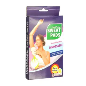 Caja con 10 parches absorbentes para el sudor / 81153 / underarm swea…