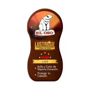 Esponja lustradora el oso para calzado en color café / lustroso / 767…