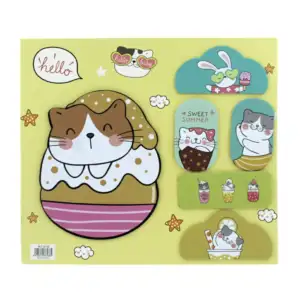 Paquete con 5 pos-it / notas adhesivas grandes con diseño de gatos o …