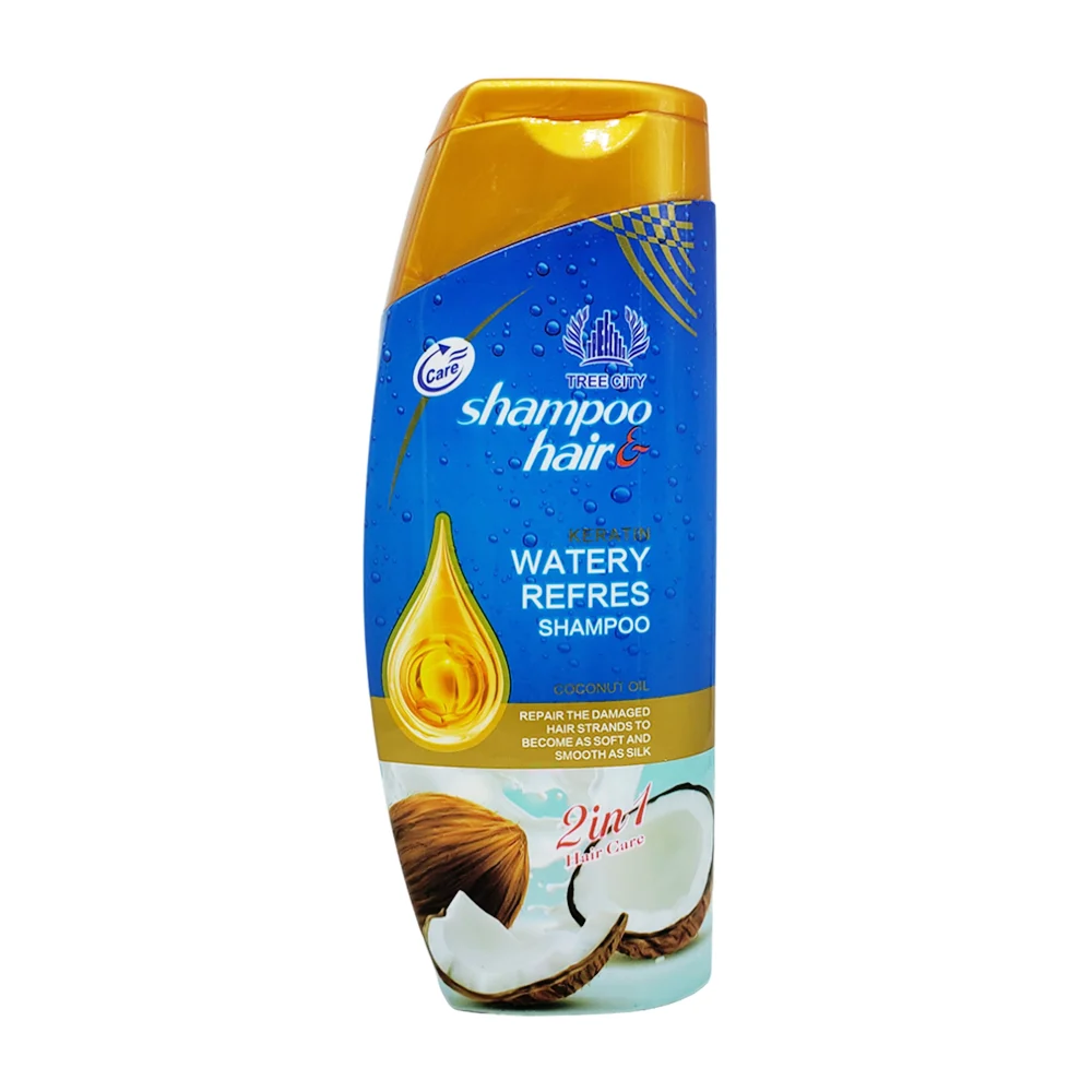 Shampoo 2 en 1 hidratante limpiador tree city con aceite de coco 700m…