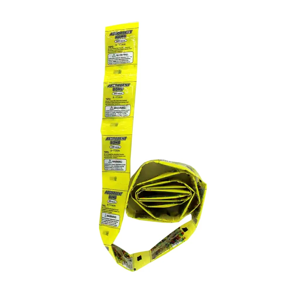 Tira de 20 sobres paquetes con 300 bolitas de hidrogel 9-11mm, varied…