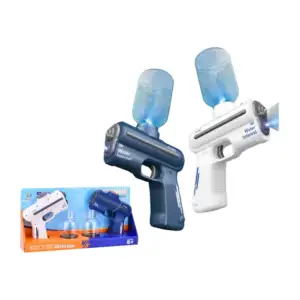 Pistola de agua eléctrica infantil + recipiente de plástico, variedad…