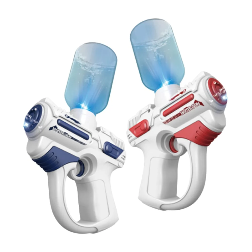 Pistola de agua infantil recargable con recipiente de plástico y dise…