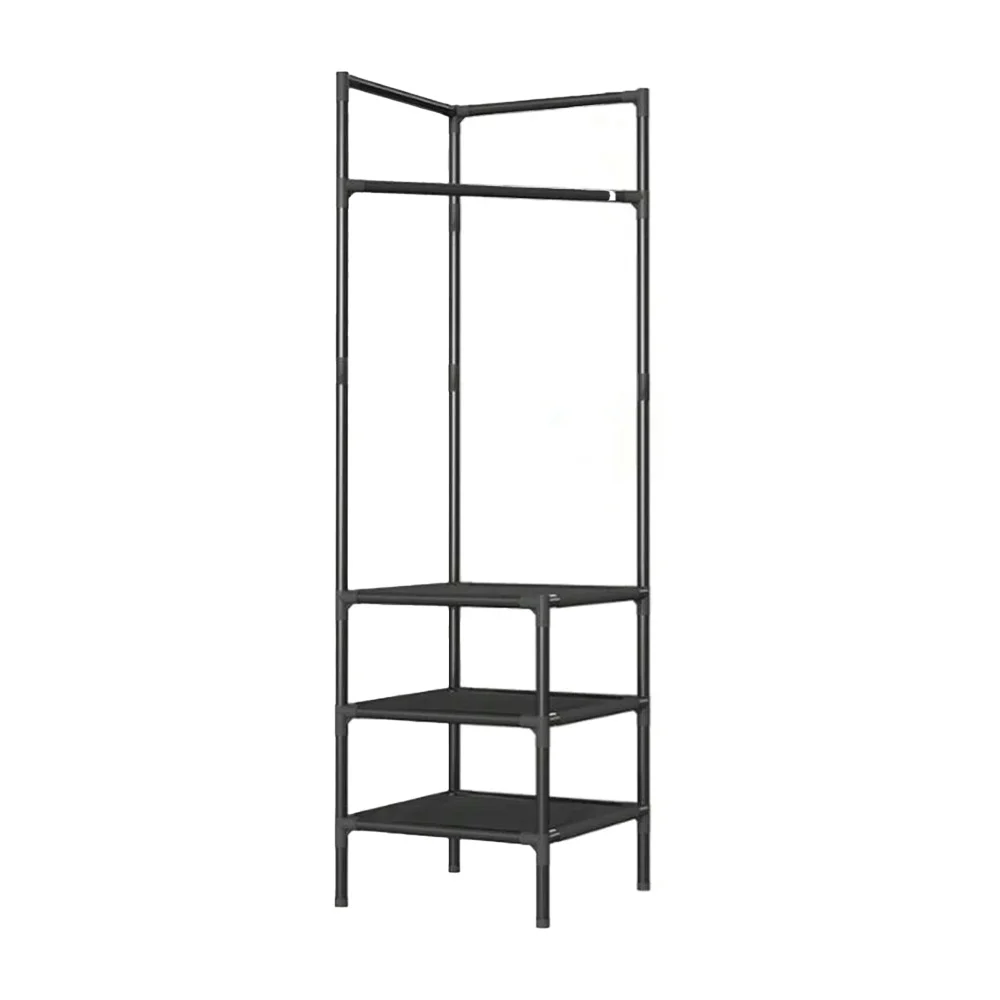 Closet organizador multifuncional con 3 niveles, tubo para colgar la …