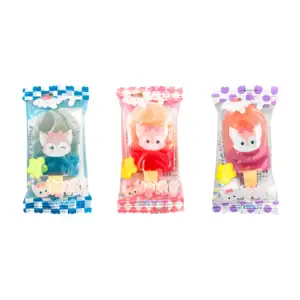 1pza borrador pequeño con forma de paleta con estampado kawaii, color…