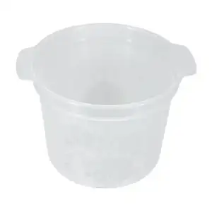 Bandeja - cubeta de plástico transparente para el hielo / hielera fie…
