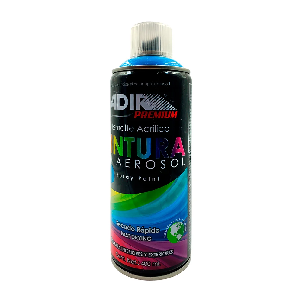 Pintura esmalte acrílico en aerosol color azul rey de secado rápido, …