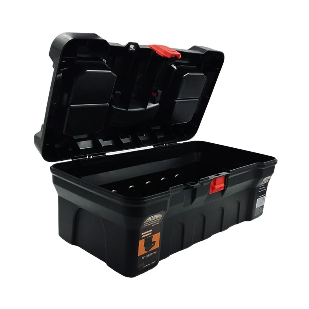 Caja de 13 pulgadas con 3 compartimentos organizadores y broche de pl…