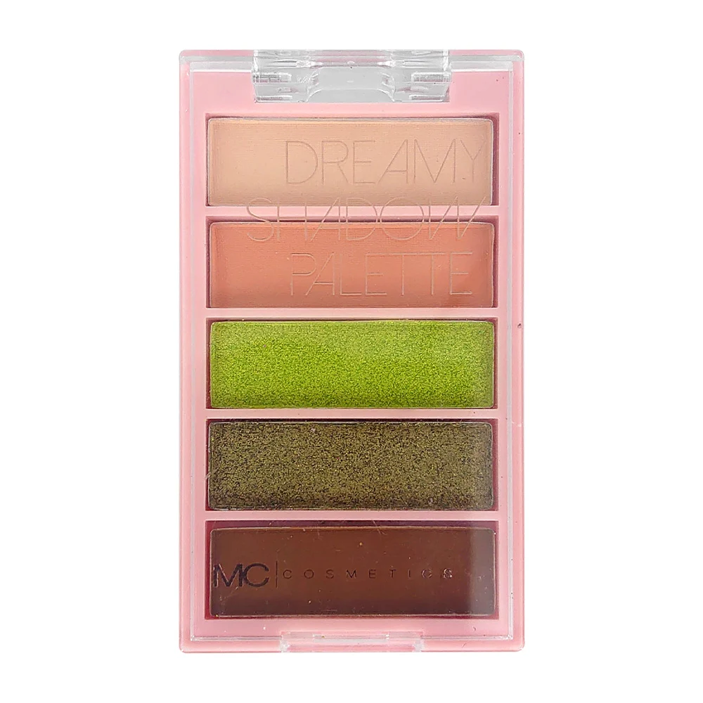 Mini paleta de sombras mc cosmetics con 5 colores para ojos, 7g / hb1…