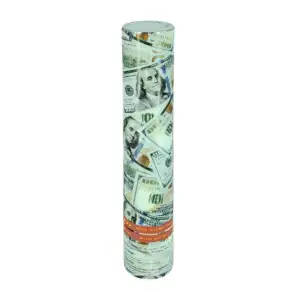 Bazuca cañón de 28.5cm lanza confeti en forma de billetes dólares / b…