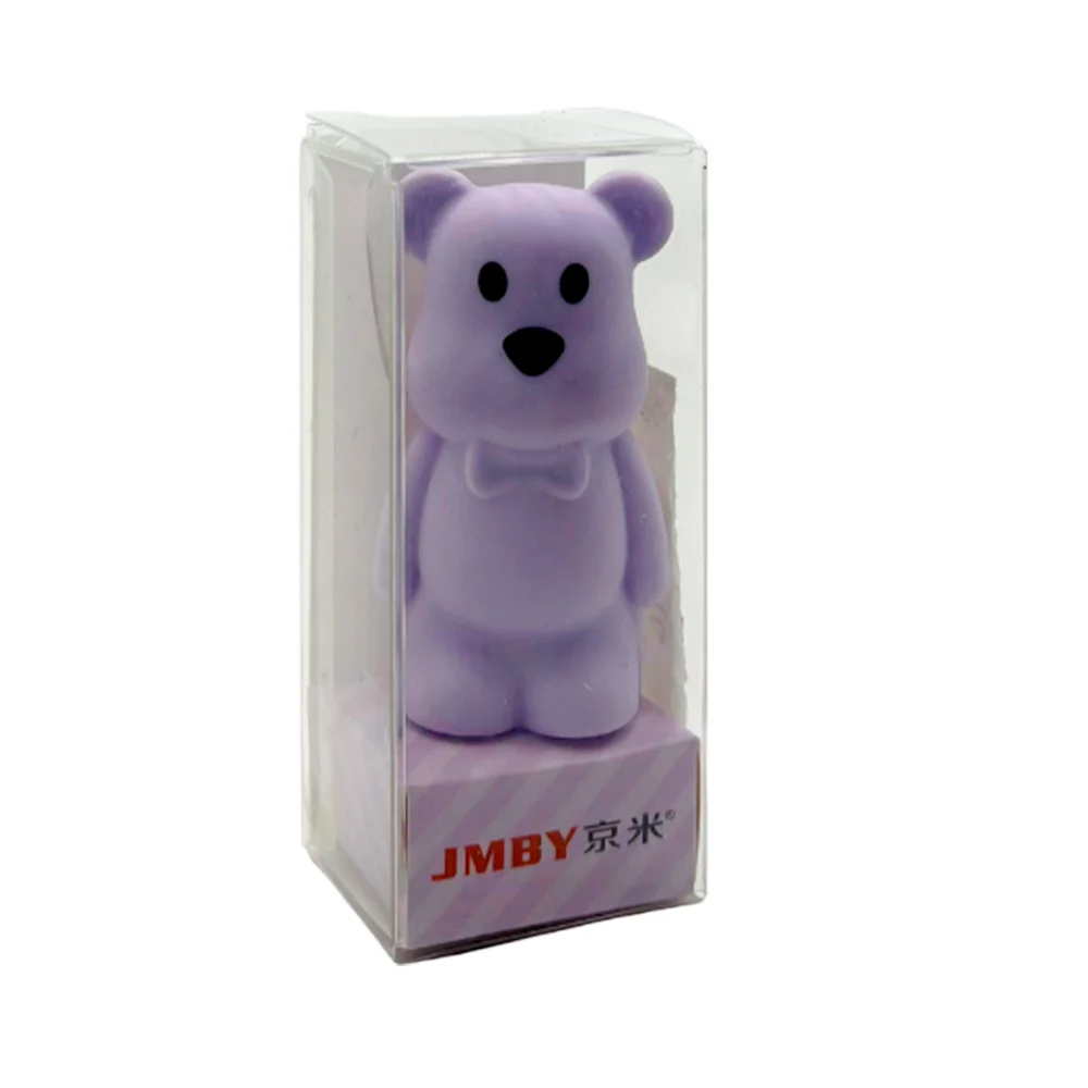Borrador con sacapuntas en forma de oso animado / jmby / a-2378 / bea…