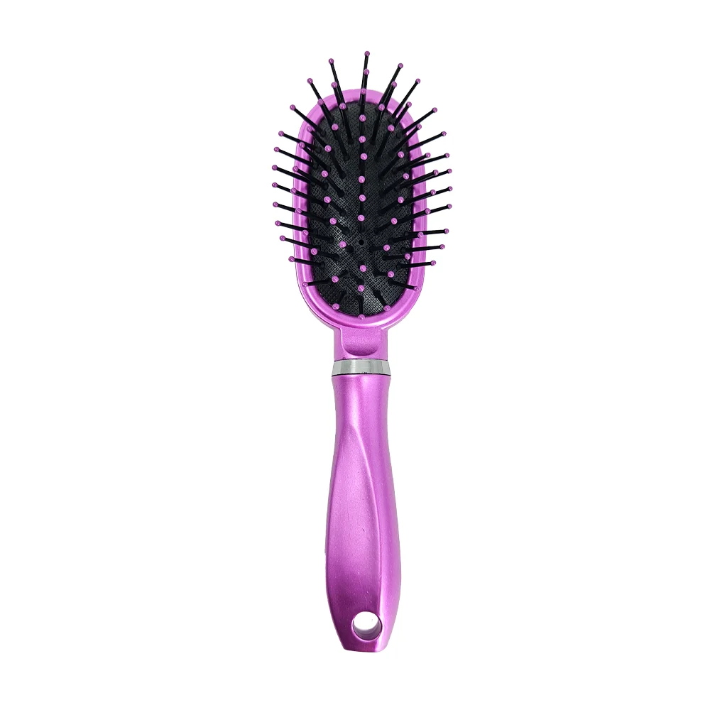 Mini cepillo ovalado con cerdas suaves, 19cm, variedad de colores / a…