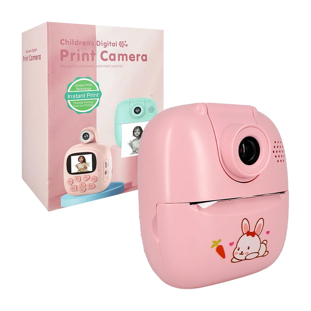Cámara digital infantil con impresión instantánea y lente abatible + …