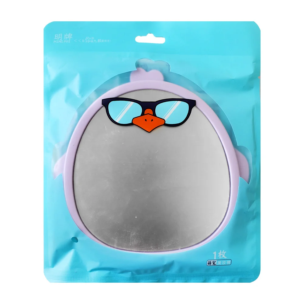 Espejo para tocador en forma de pingüino, variedad de colores 15.5x15…