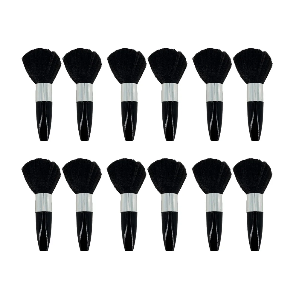 Paquete con 12 brochas pequeñas aplicadores para maquillaje con mango…