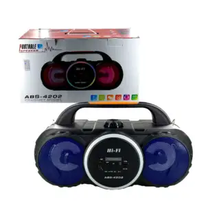 Bocina portátil con agarradera, control y entrada usb, sd, 397.5c154c…