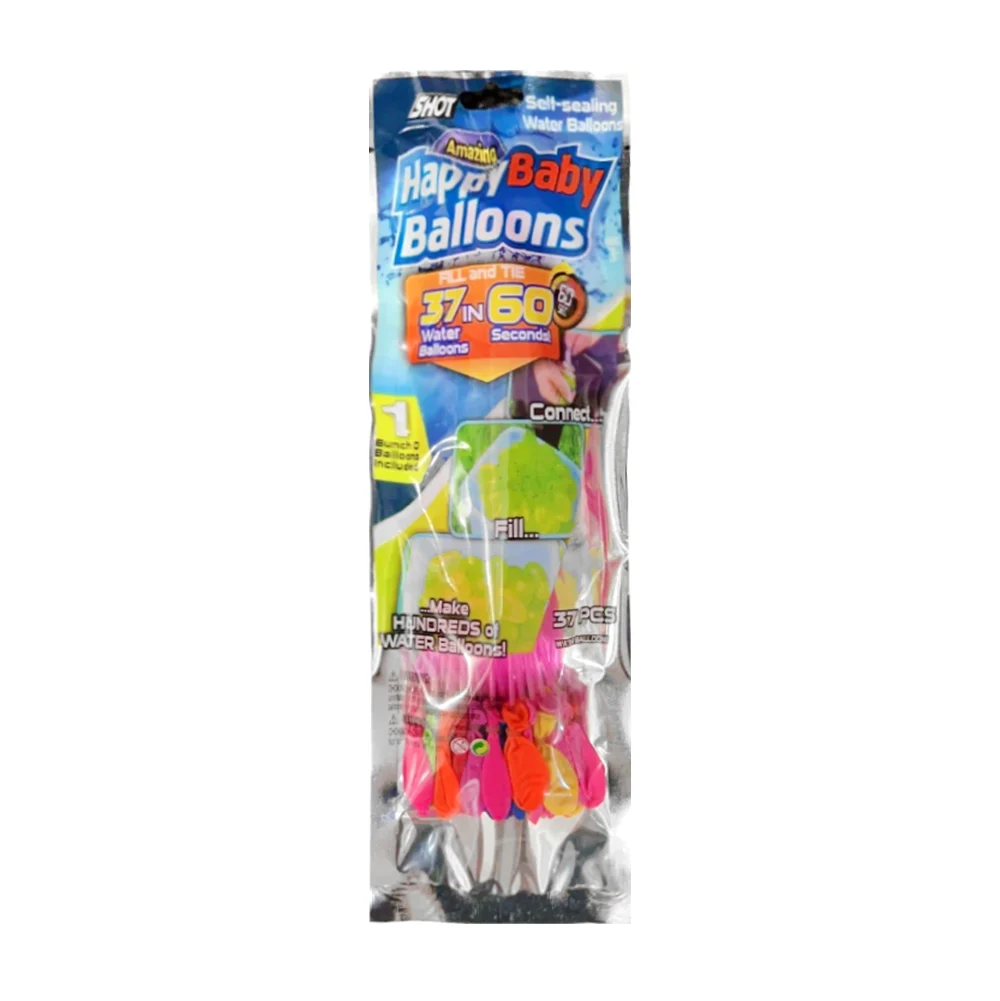 Juego de 37 globos para rellenar de agua, variedad de colores / happy…