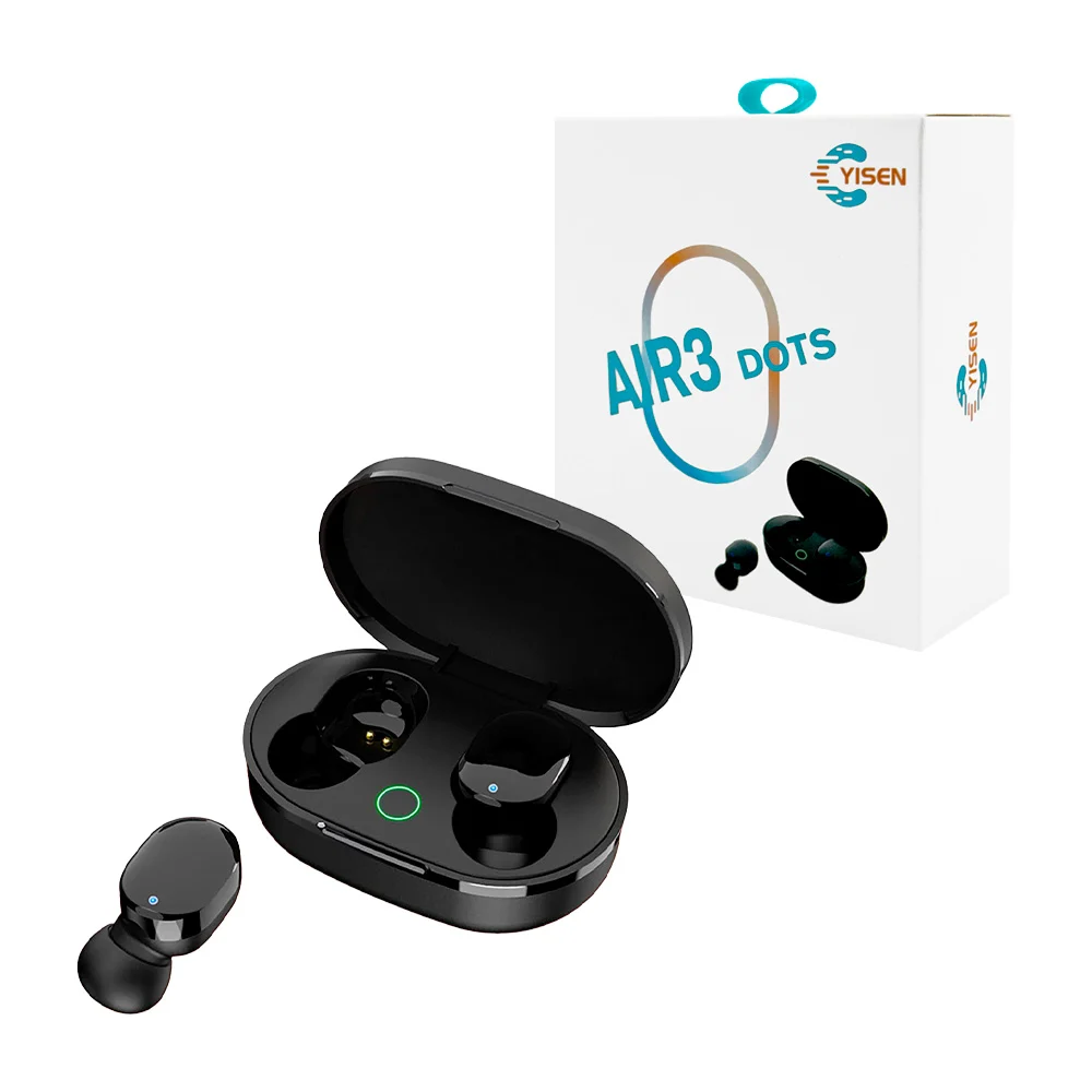 Audífonos inalámbricos bluetooth air3 dots yisen con estuche de carga…