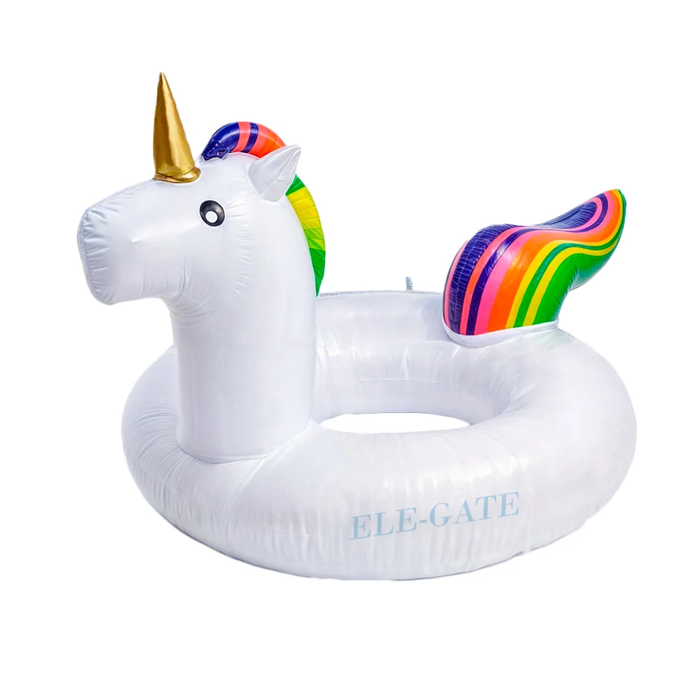 Salvavidas flotador inflable en forma de unicornio para piscina o pla…