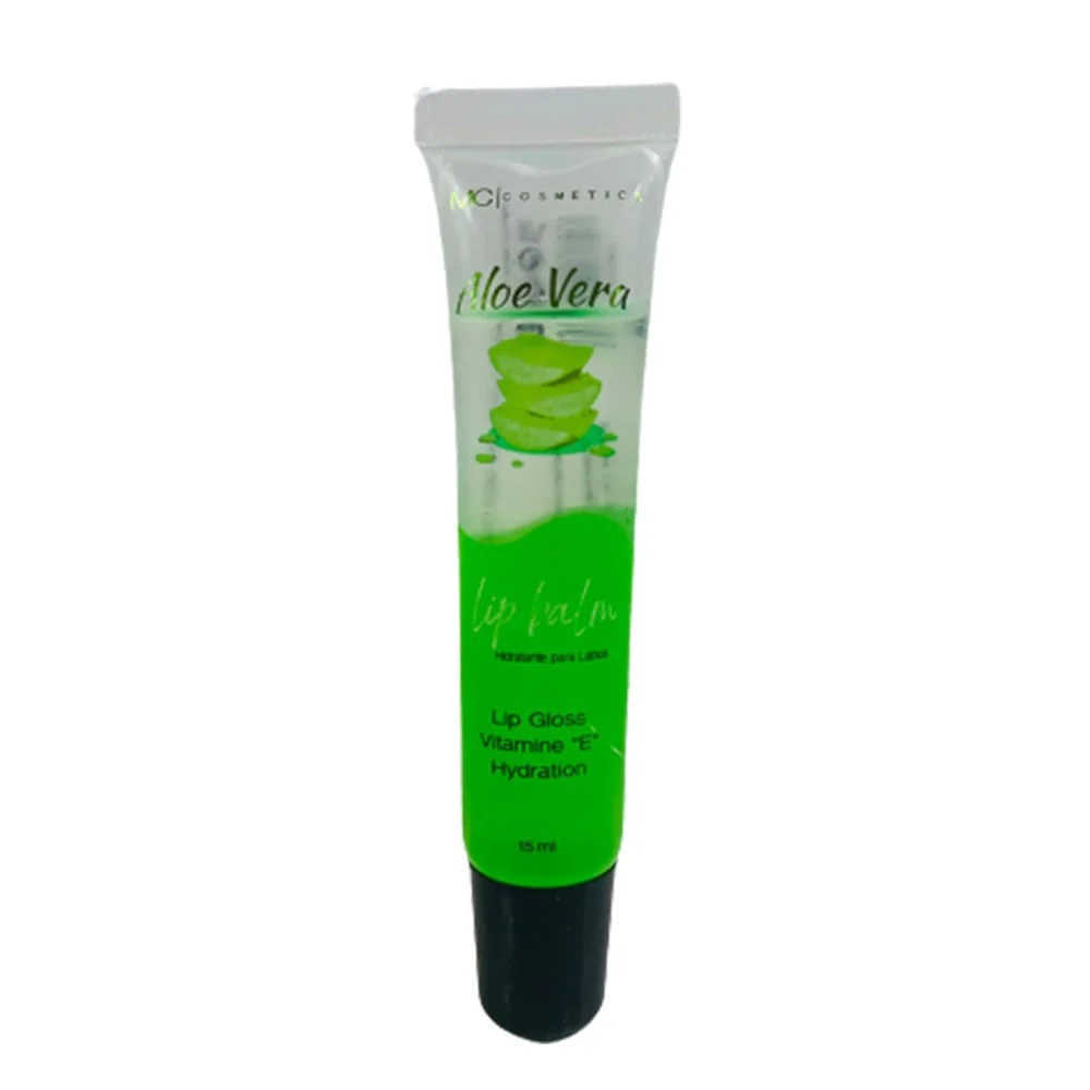 Brillo labial mc cosmetics con extracto de aloe vera, 15ml / hb101753