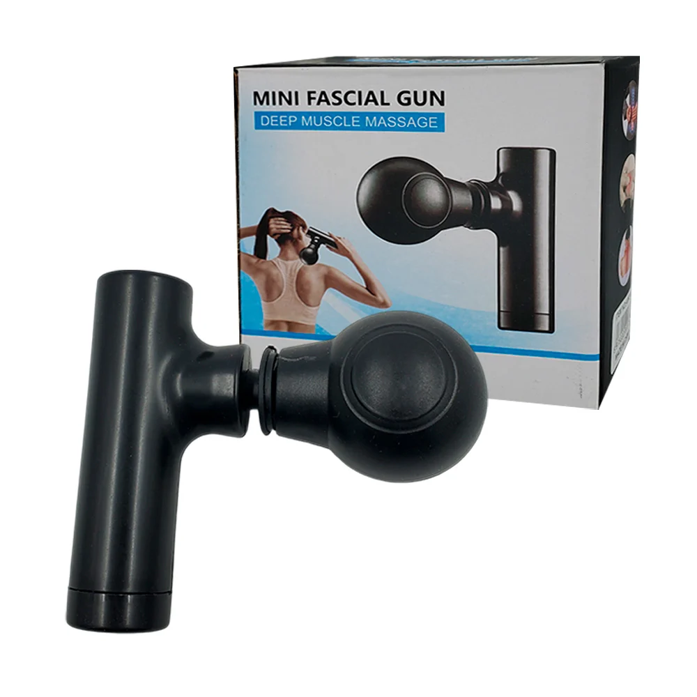 Mini pistola masajeadora recargable portátil para músculos / mini fas…