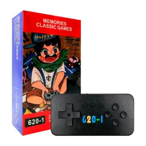 Mini consola con 620 juegos clasicos y cable de audio video para tv, …