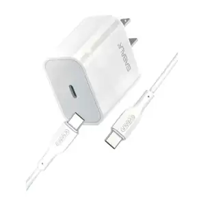 Cubo cargador de carga rápida sabala con puerto tipo-c, 20w / as-306
