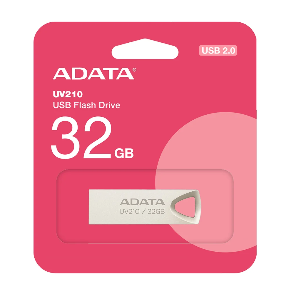 Memoria usb 2.0 flash drive adata metálica con capacidad de 32gb / uv…