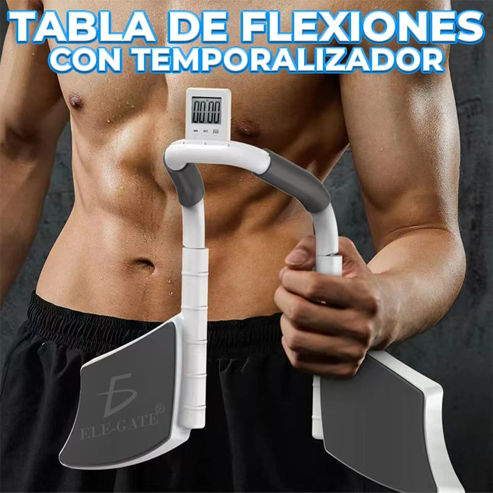 Entrenador de músculos abdominales con temporizador, logra un abdomen…