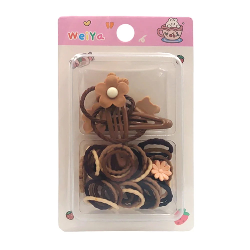 Blíster con mini broches - pasadores con decoración en 3d y ligas lis…