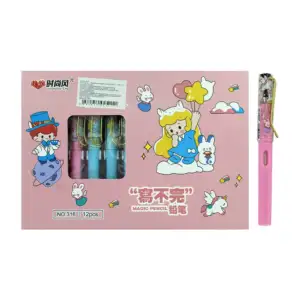 Caja de 12 lápices mágicos infinitos shishangfeng con diseño de alice…