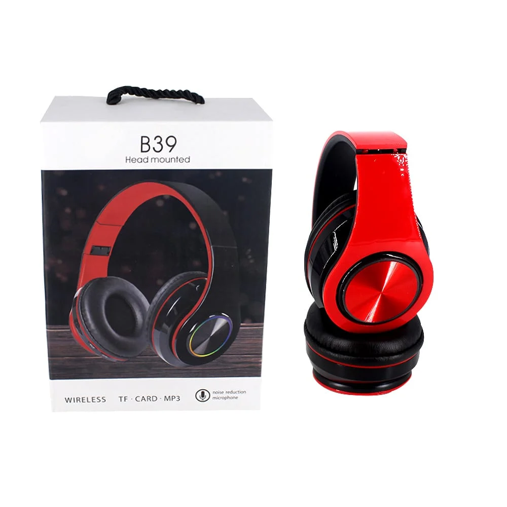 Diadema inalámbrica bluetooth plegable, variedad de colores / head mo…