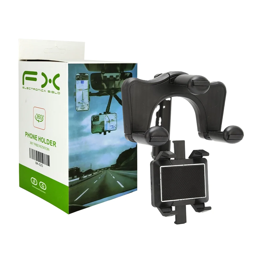 Soporte de smartphone para espejo retrovisor de coche / auto ajustabl…