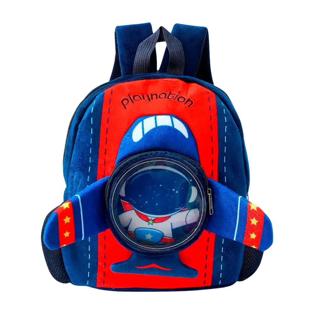 Mochila infantil mediana con 2 compartimentos, 2 bolsillos laterales,…