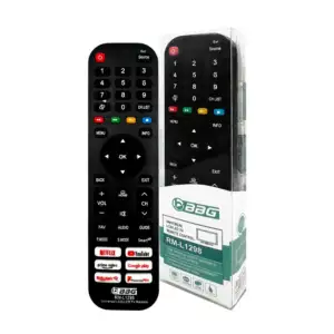 Control remoto universal bbg en color negro para televisión / rm-l129…