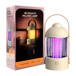 Lámpara eléctrica mata mosquitos usb con 3 tipos de iluminación, vari…
