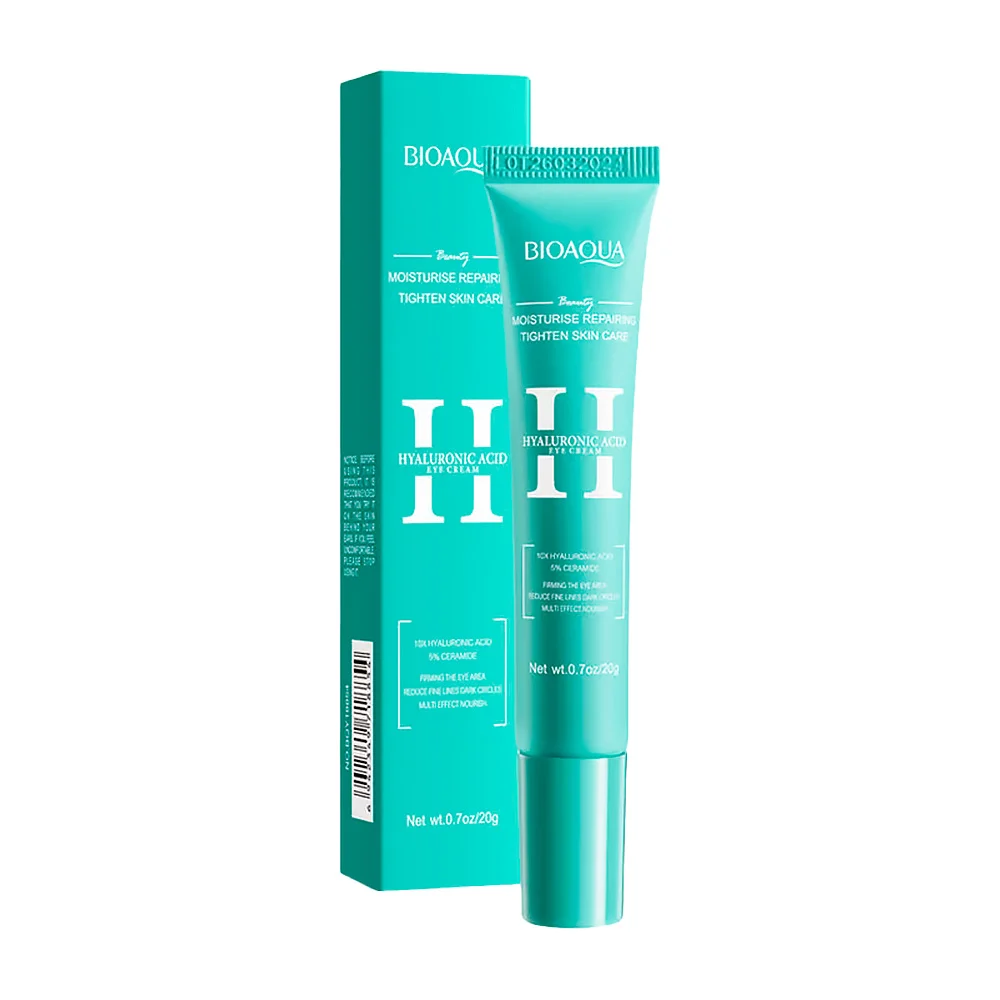 Crema hidratante y reparadora con ácido hialurónico para ojos, 20g / …