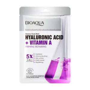 1pza Mascarilla facial reparadora y reafirmante con ácido hialurónico…