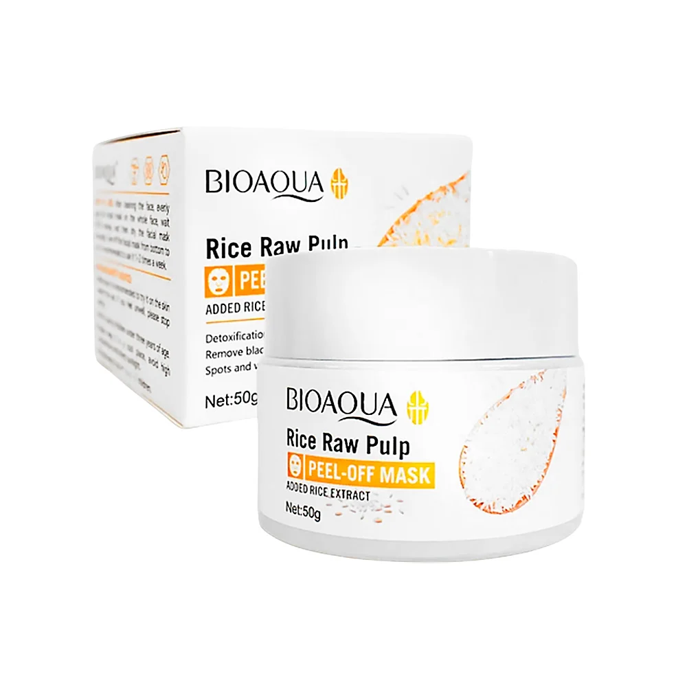 Mascarilla facial sadoer de 50g con extracto de arroz para limpieza p…