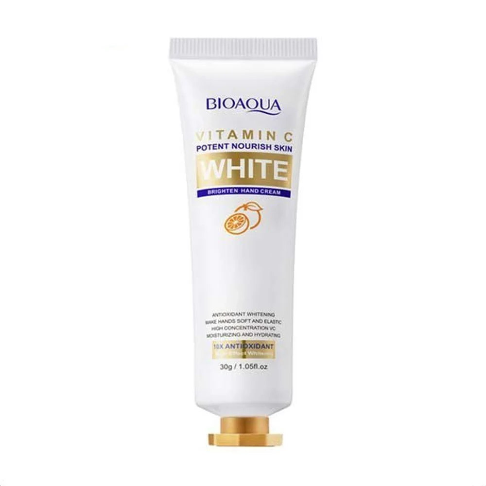 Crema aclaradora con vitamina c bioaqua para manos, 30g / white / bqy…