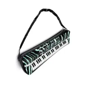 1pza inflable de látex en forma de piano de 24 pulgadas con correa / …