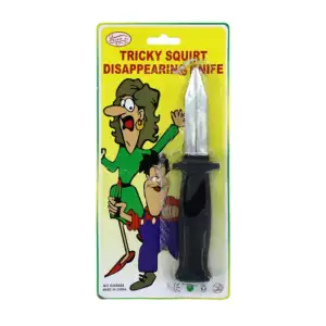 Cuchillo retráctil de juguete para broma / gh0888