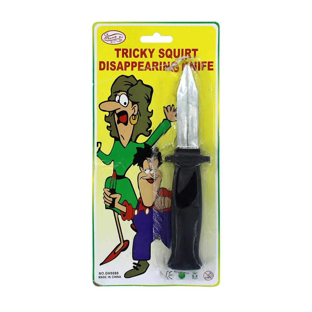 Cuchillo retráctil de juguete para broma / gh0888