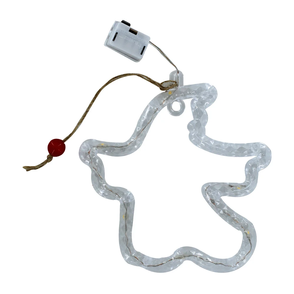 1pza Lámpara colgante decorativa de luz cálida con contorno de person…
