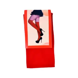 Par de medias largas juveniles de nylon para dama, variedad de colore…