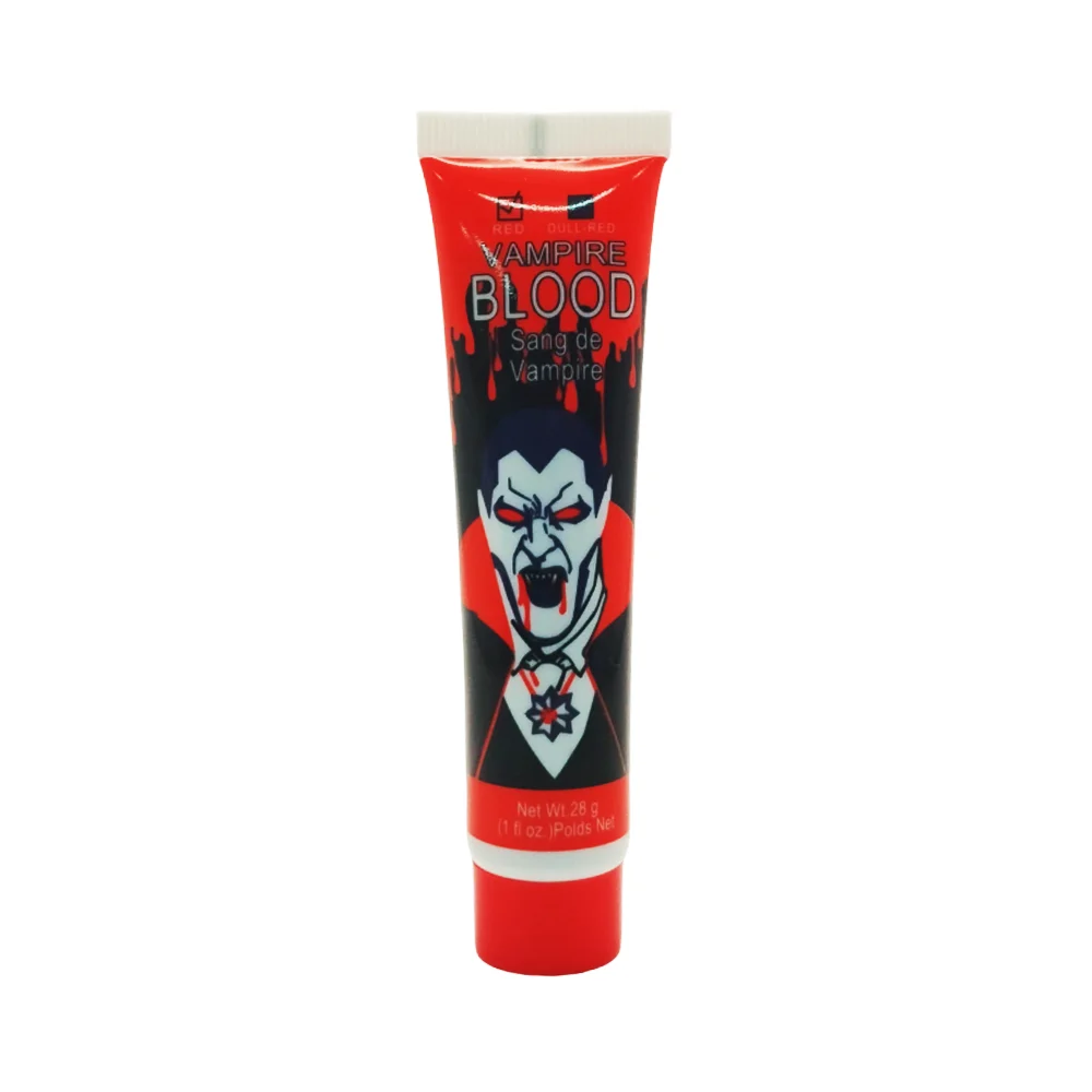 1pza Envase con sangre falsa de 28g para disfraz de vampiro / vampire…