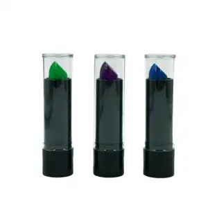 1pza Labial retráctil en barra de tono neón, variedad de colores / bt…