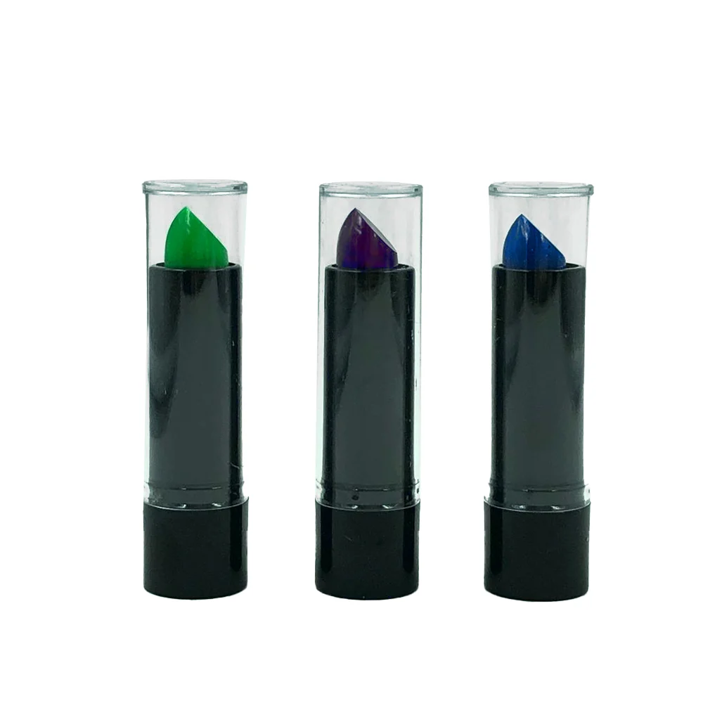 1pza Labial retráctil en barra de tono neón, variedad de colores / bt…