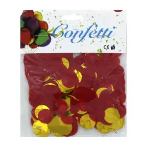 1pza Sobre confeti grande de papel y color dorado metálico confetti, …